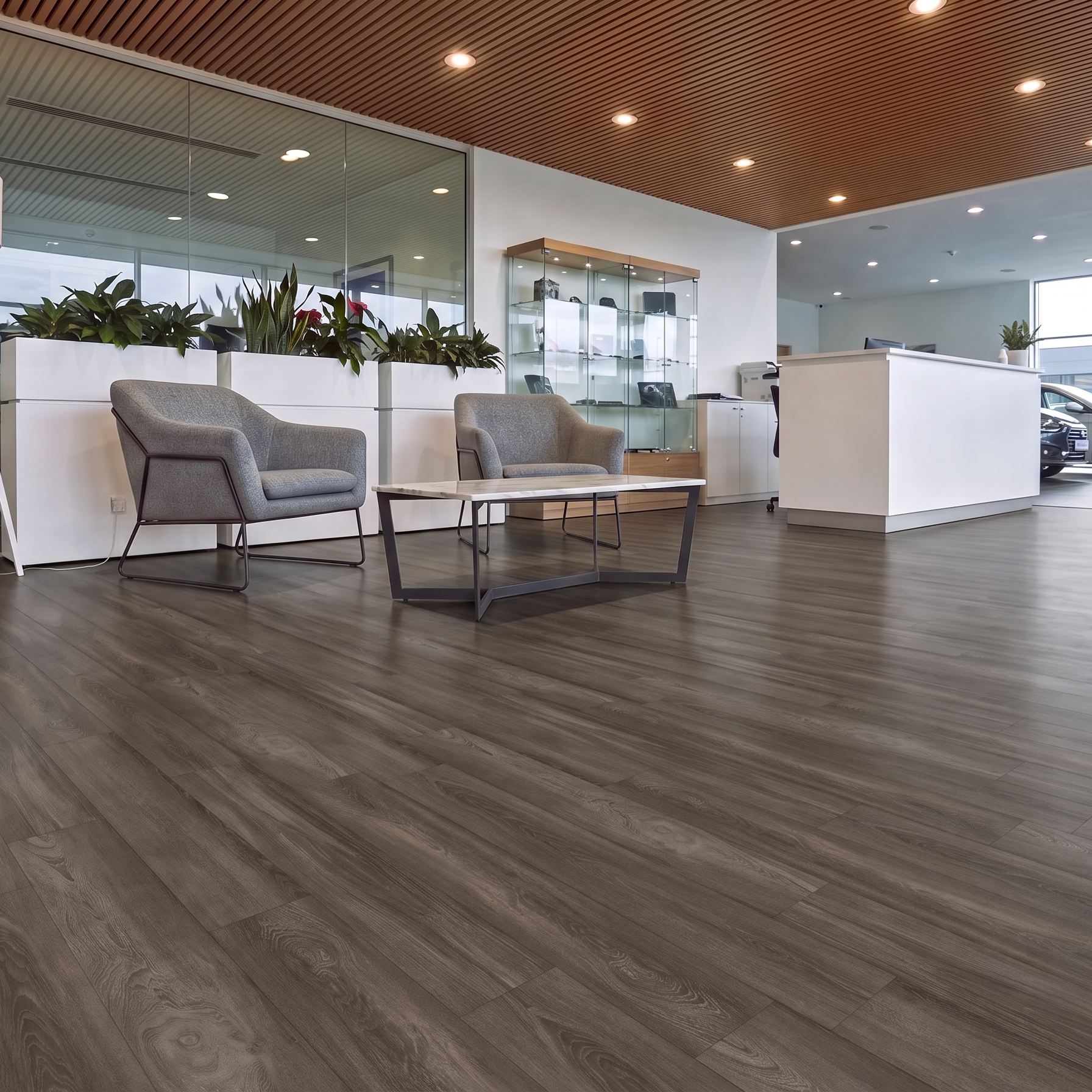 Berry Alloc Cadenza Legato Dark Grey Laminate Flooring 8mm 214mm