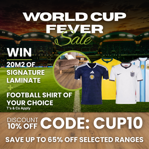 World Cup Fever Sale: Score Up To 65% Off Wooden Flooring