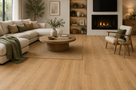 Morrison Oak Laminate Flooring – 195mm Wide – 12mm Thick