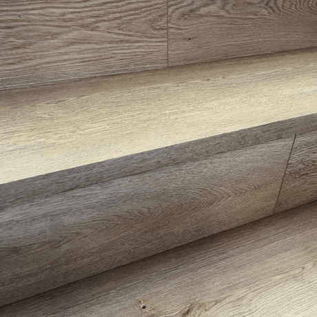 Fraser Natural Oak SPC Vinyl Stair Tread – Single Step