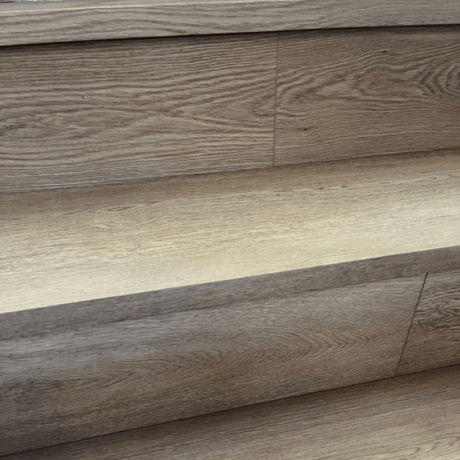 Fraser Natural Oak SPC Vinyl Stair Tread Set – 13 Steps