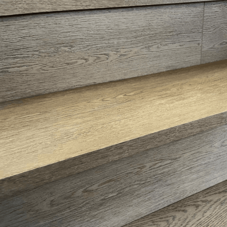 Elliot Natural Oak SPC Vinyl Stair Tread Set – 13 Steps