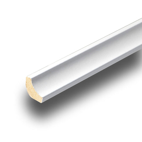 Laminate Scotia Beading – White – 2.4m Length
