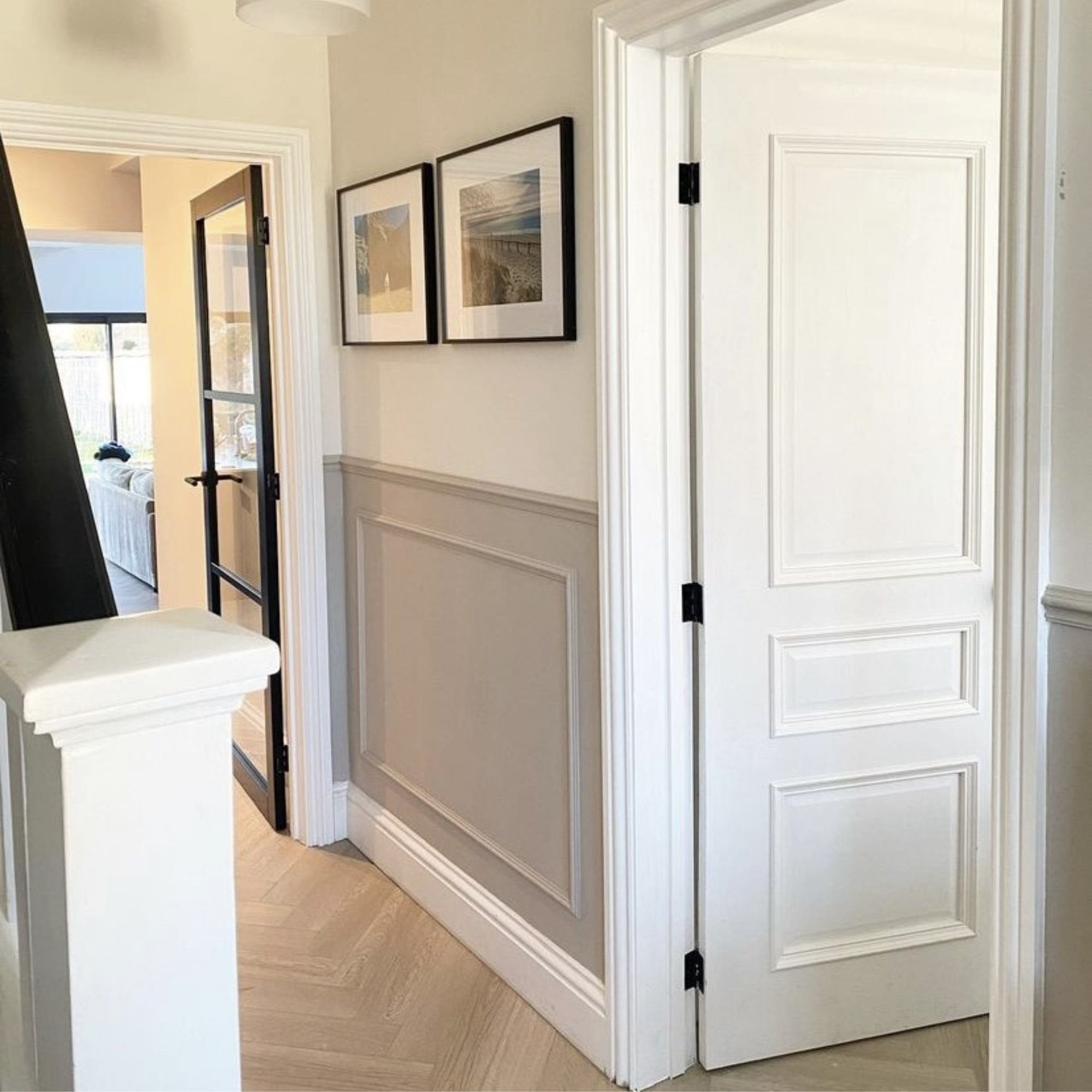 Anna Maria White Oak SPC Waterproof Vinyl Parquet Herringbone Flooring - 6mm Thick