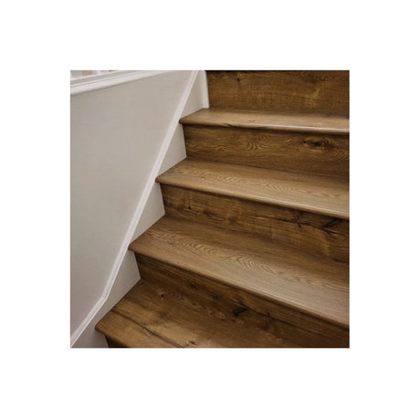 Holborn Smoked Oak Laminate Stair & Riser Set – Single Step