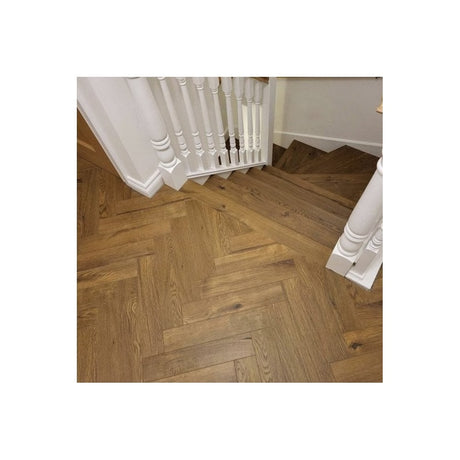 Holborn Smoked Oak Laminate Stair & Riser Set – 13 Steps