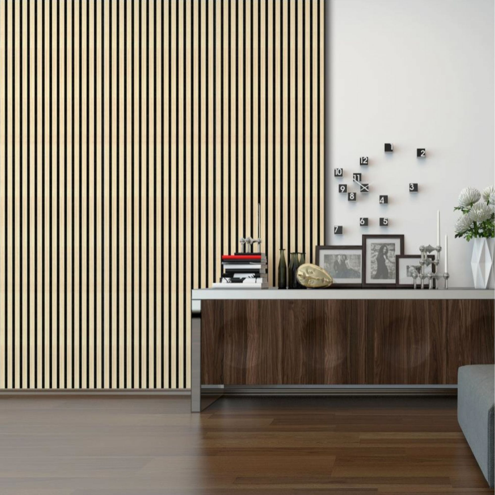 Saint Remy Light Oak Wooden Wall Panelling – 21mm Thick (600mm x 2400mm)