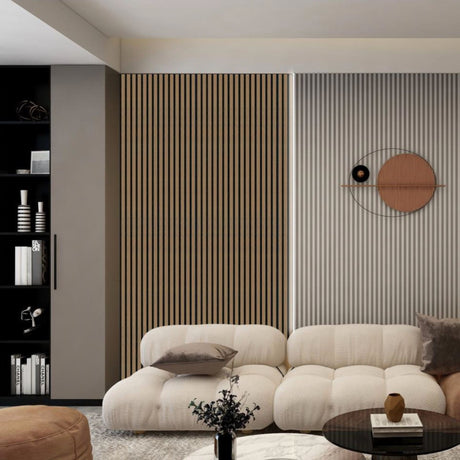 Walnut Kefalonia Wooden Wall Panelling – 21mm Thick (600mm x 2400mm)