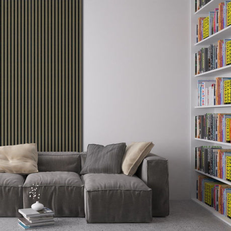 Svalbard Grey Wooden Wall Panelling – 21mm Thick (600mm x 2400mm)