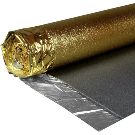 Gold 5mm Foam Underlay – 10m² Rolls