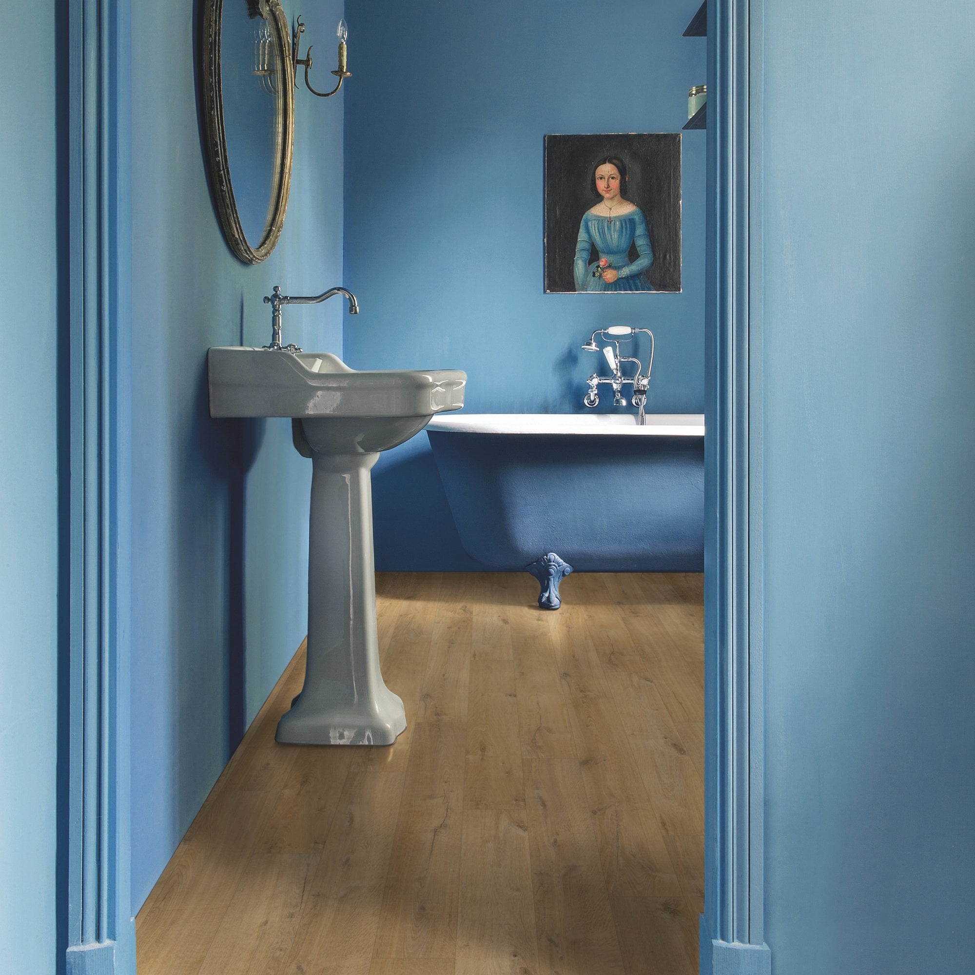 Soft Oak Natural Laminate Flooring – IM1855 – 190mm Wide – 8mm Thick