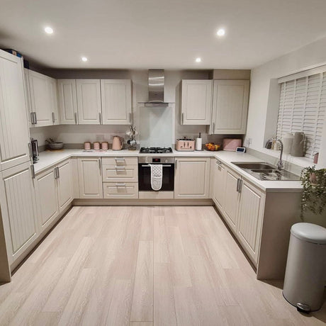 Anna Maria White Oak SPC Waterproof Vinyl Flooring – 180mm Wide – 6mm Thick