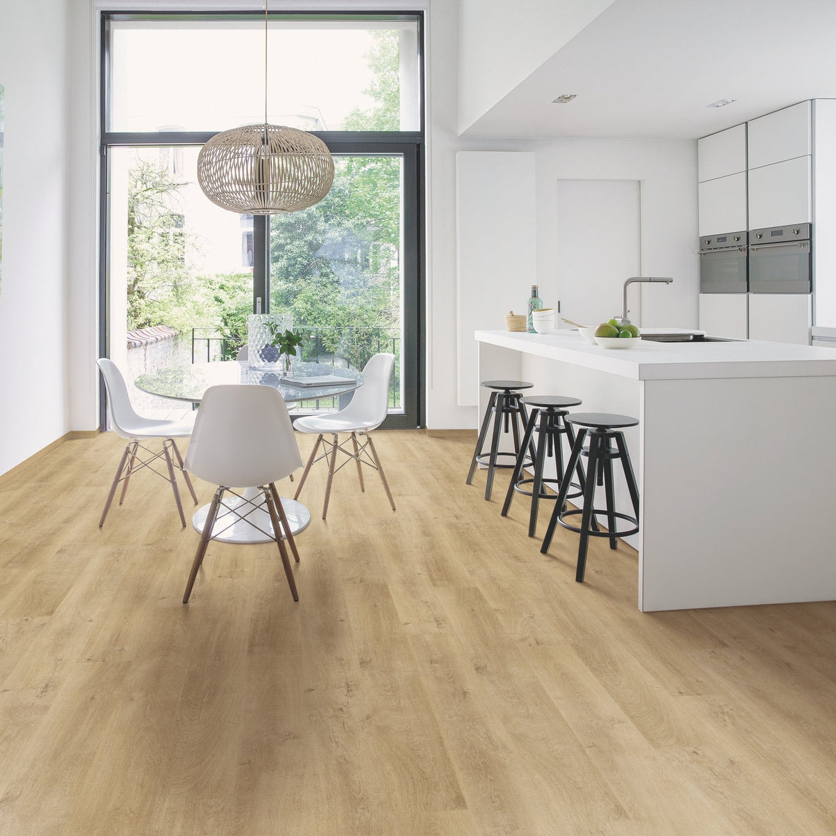 Venice Oak Natural Laminate Flooring – EL3908 – 156mm Wide – 8mm Thick