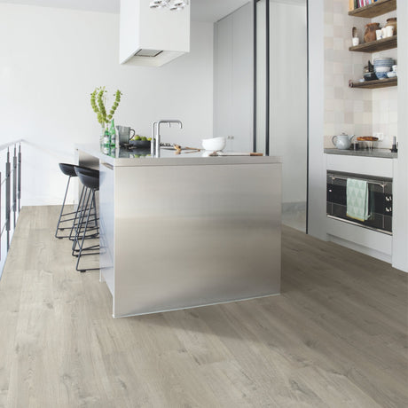 Soft Oak Grey Laminate Flooring – IMU3558 – 190mm Wide – 12mm Thick