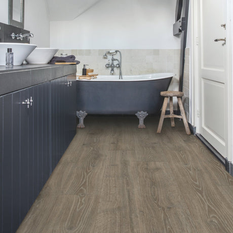 Woodland Oak Brown Laminate Flooring – MJ3548 – 240mm Wide – 9.5mm Thick