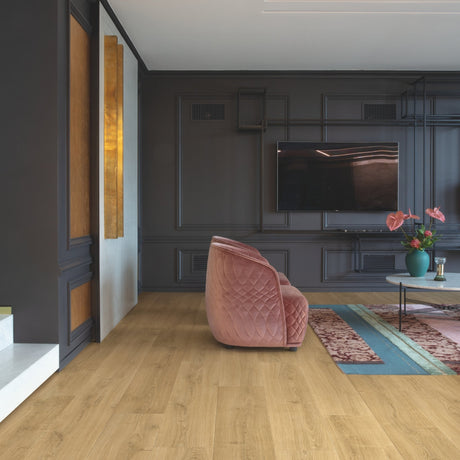 Brushed Oak Warm Natural Laminate Flooring – SIG4762 – 212mm Wide – 9mm Thick