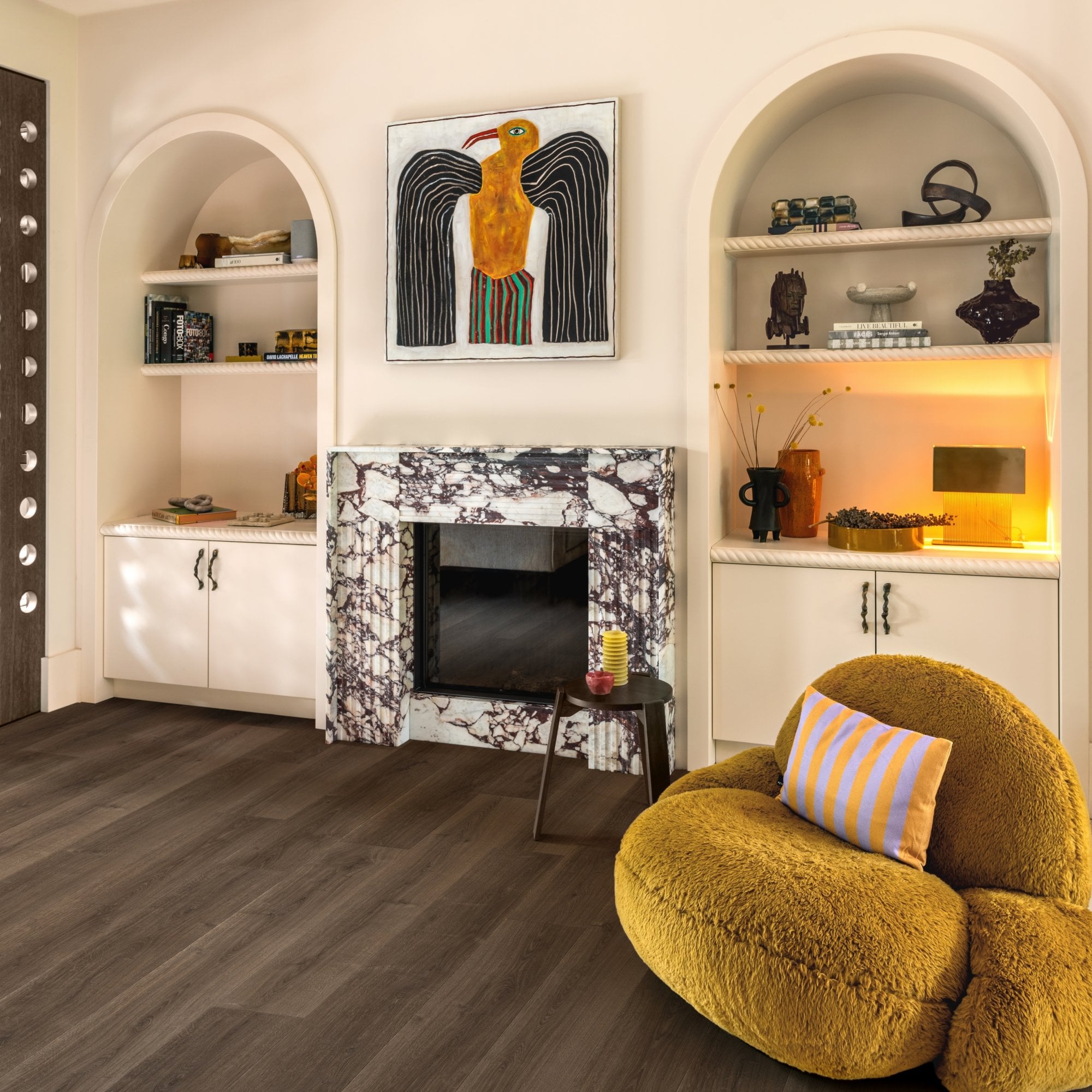 Brushed Oak Brown Laminate Flooring – SIG4766 – 212mm Wide – 9mm Thick