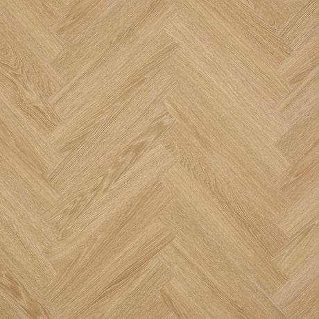 Charme Light Natural Laminate Herringbone Parquet Flooring – 84mm Wide – 8mm Thick