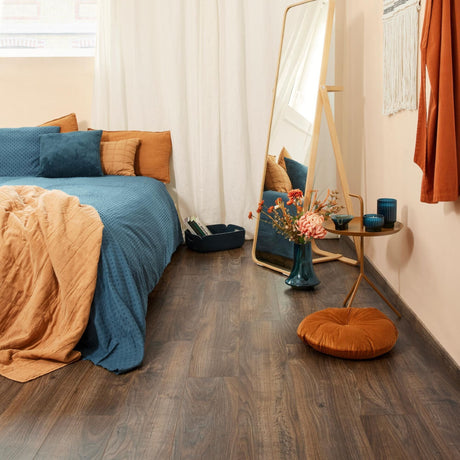 Java Brown Laminate Flooring – 190mm Wide – 8mm Thick