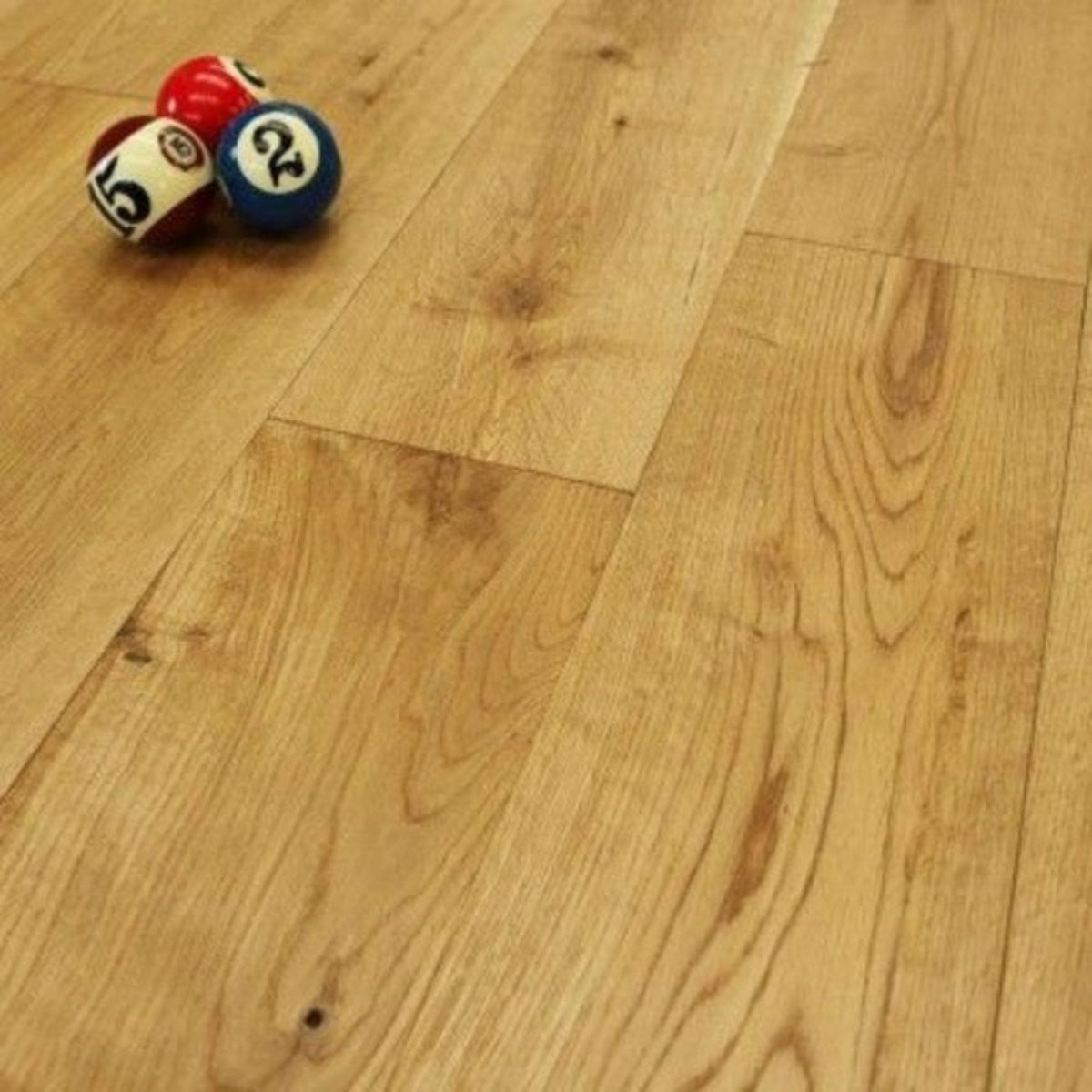 Oak Brushed & Oiled Solid Wood Flooring - 18mm Thick (150mm Wide)