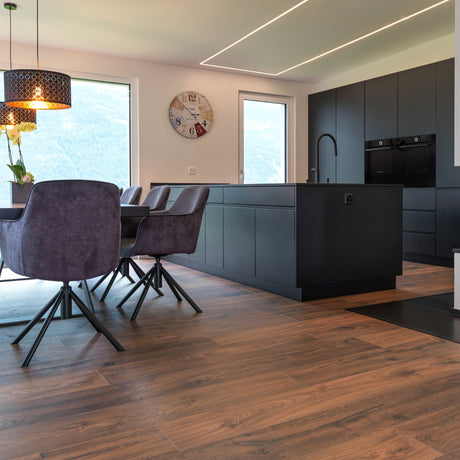 Sunset Oak Laminate Flooring – 244mm Wide – 14mm Thick