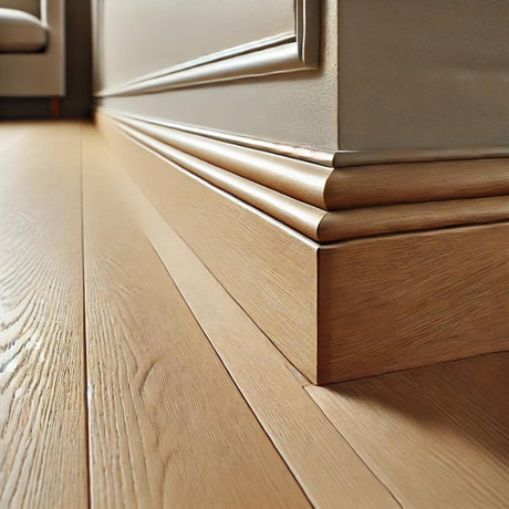 Solid Oak Ogee Skirting – 20mm Thick (150mm x 2400mm)