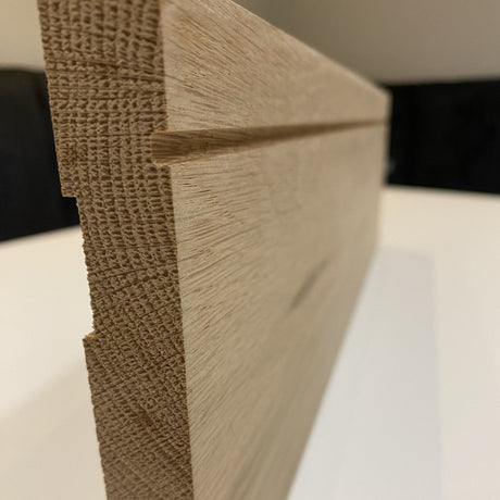 Solid Oak Shaker Skirting – 20mm Thick (150mm x 2400mm)