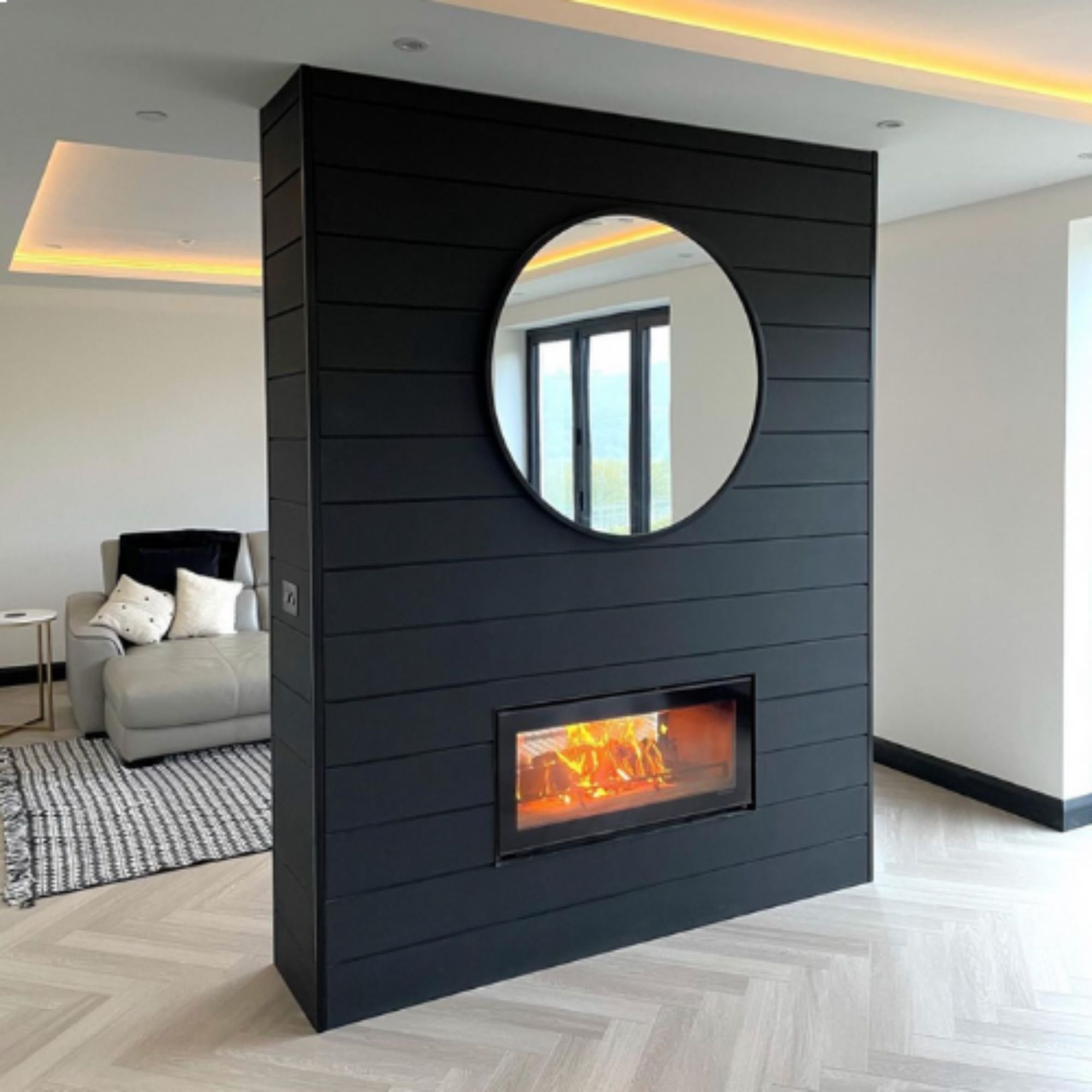 Anna Maria White Oak SPC Waterproof Vinyl Parquet Herringbone Flooring - 6mm Thick