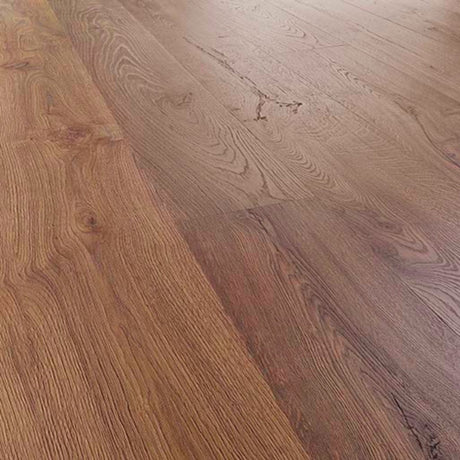 Sunshine Oak Laminate Flooring – 244mm Wide – 14mm Thick