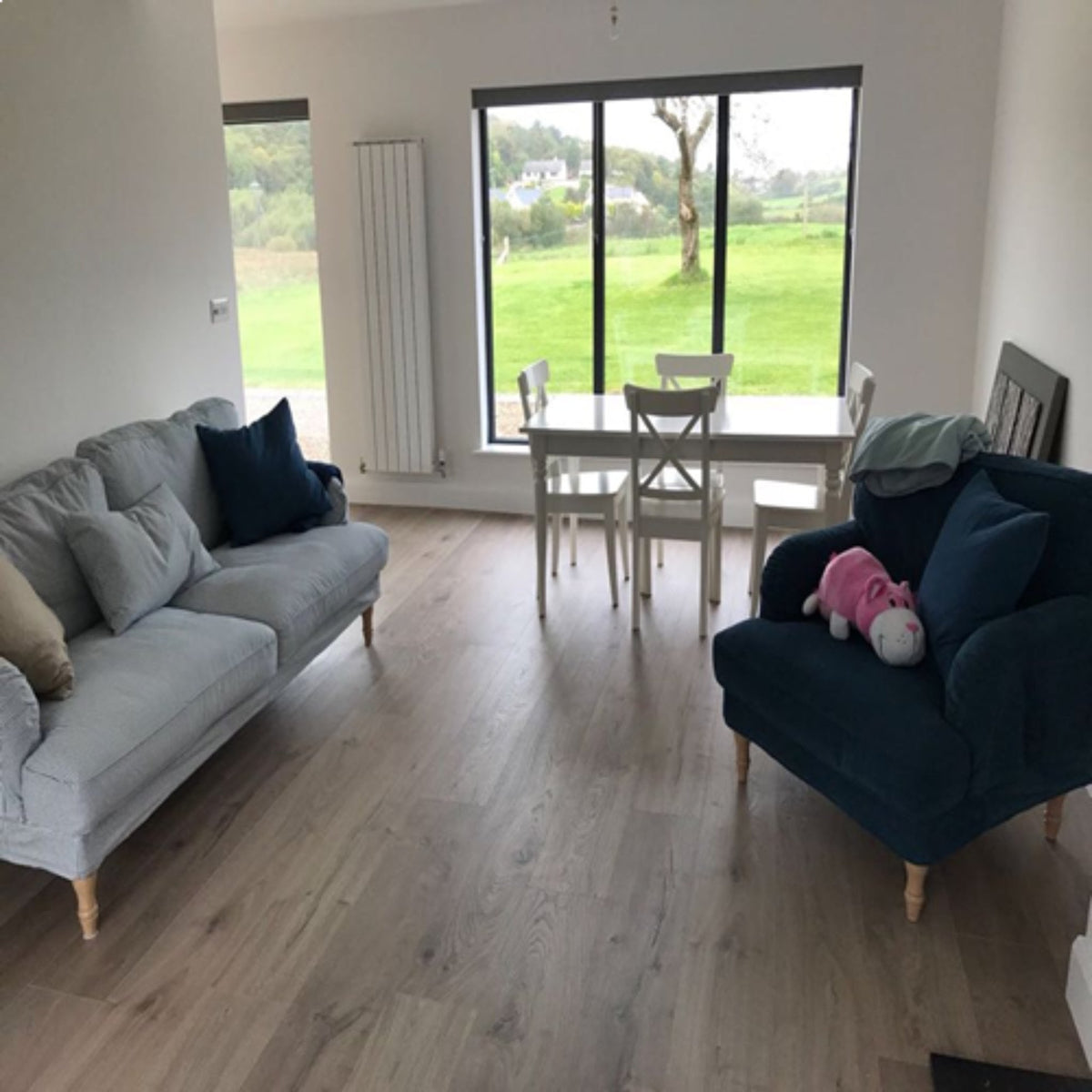 Moon Oak Laminate Flooring – 244mm Wide – 14mm Thick