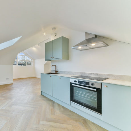 Long Beach Natural Oak SPC Waterproof Vinyl Parquet Herringbone Flooring – 6mm Thick