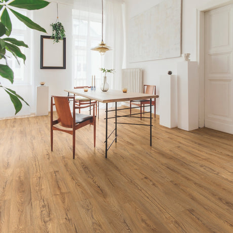 Montego Oak Laminate Flooring – K450 – 195mm Wide – 12mm Thick