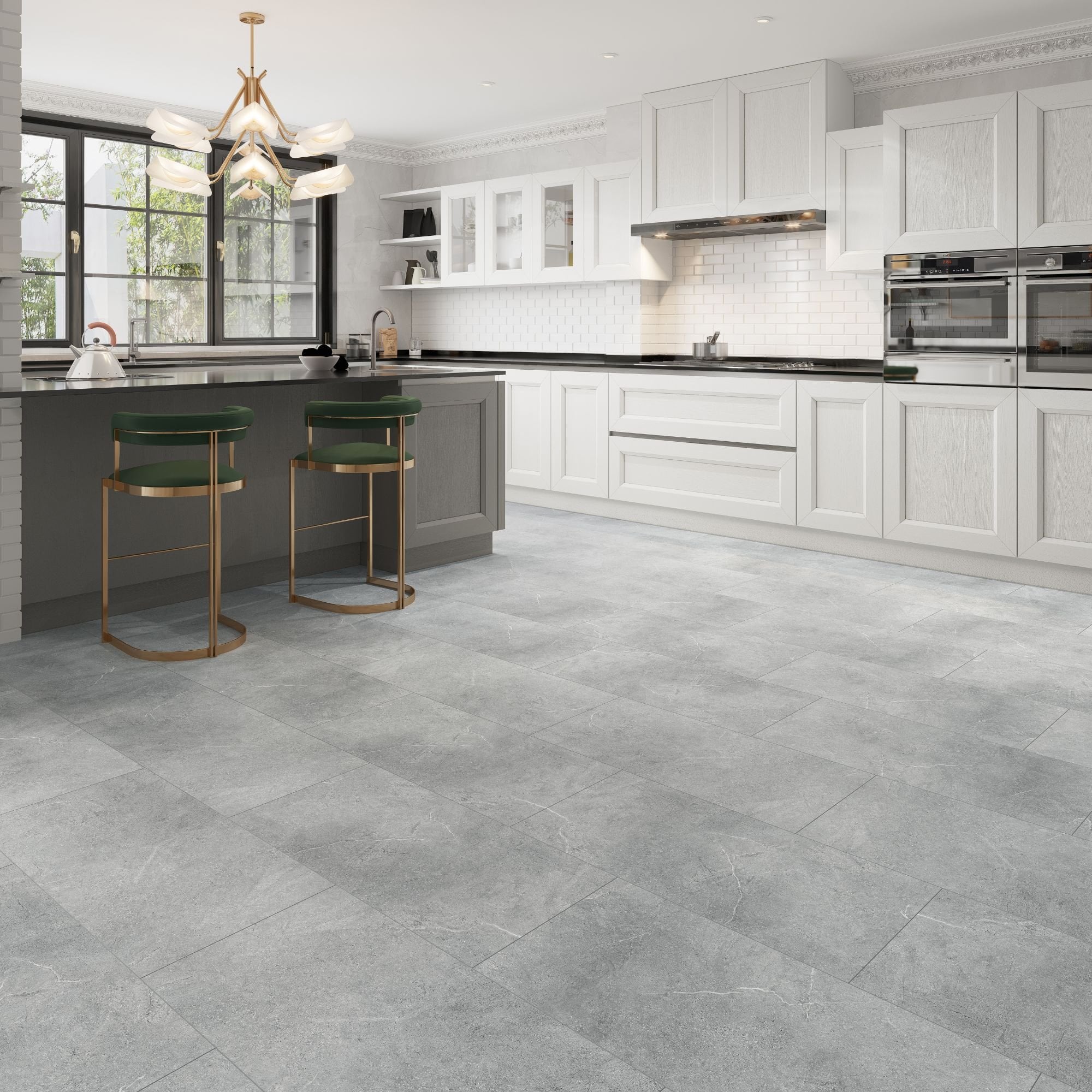 Tramonti Inorganic Waterproof Flooring – 8mm Thick (400mm x 800mm, AC5)