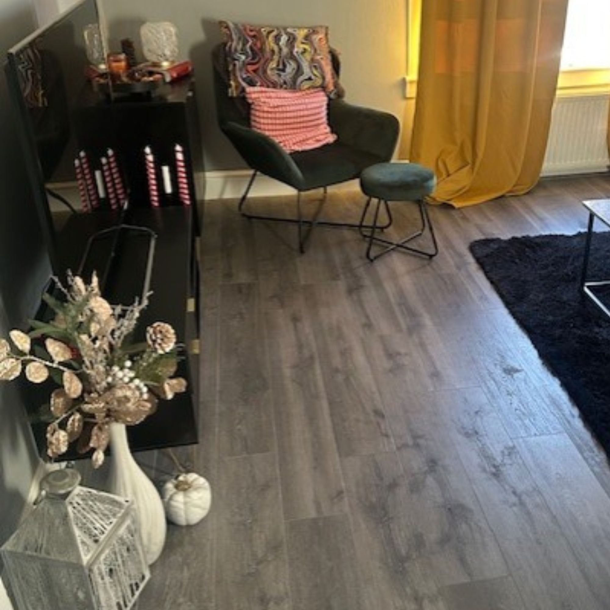 Spectre Grey Oak SPC Waterproof Vinyl Flooring – 180mm Wide – 6mm Thick