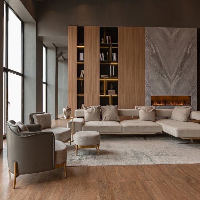 Rhine Oak Engineered Wood Flooring – Brushed & Oiled – 305mm Wide