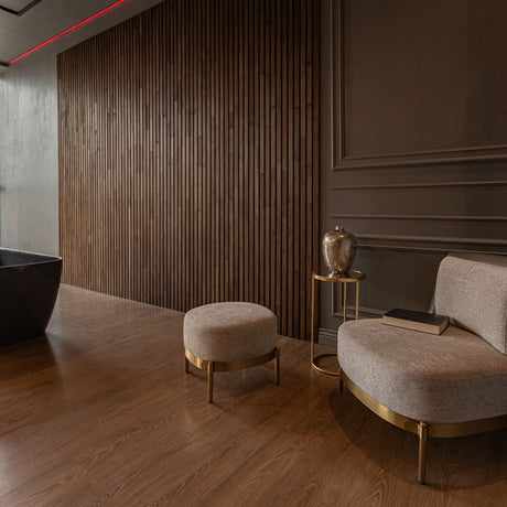 Loire Smoked Engineered Wood Flooring – Brushed & Oiled – 305mm Wide