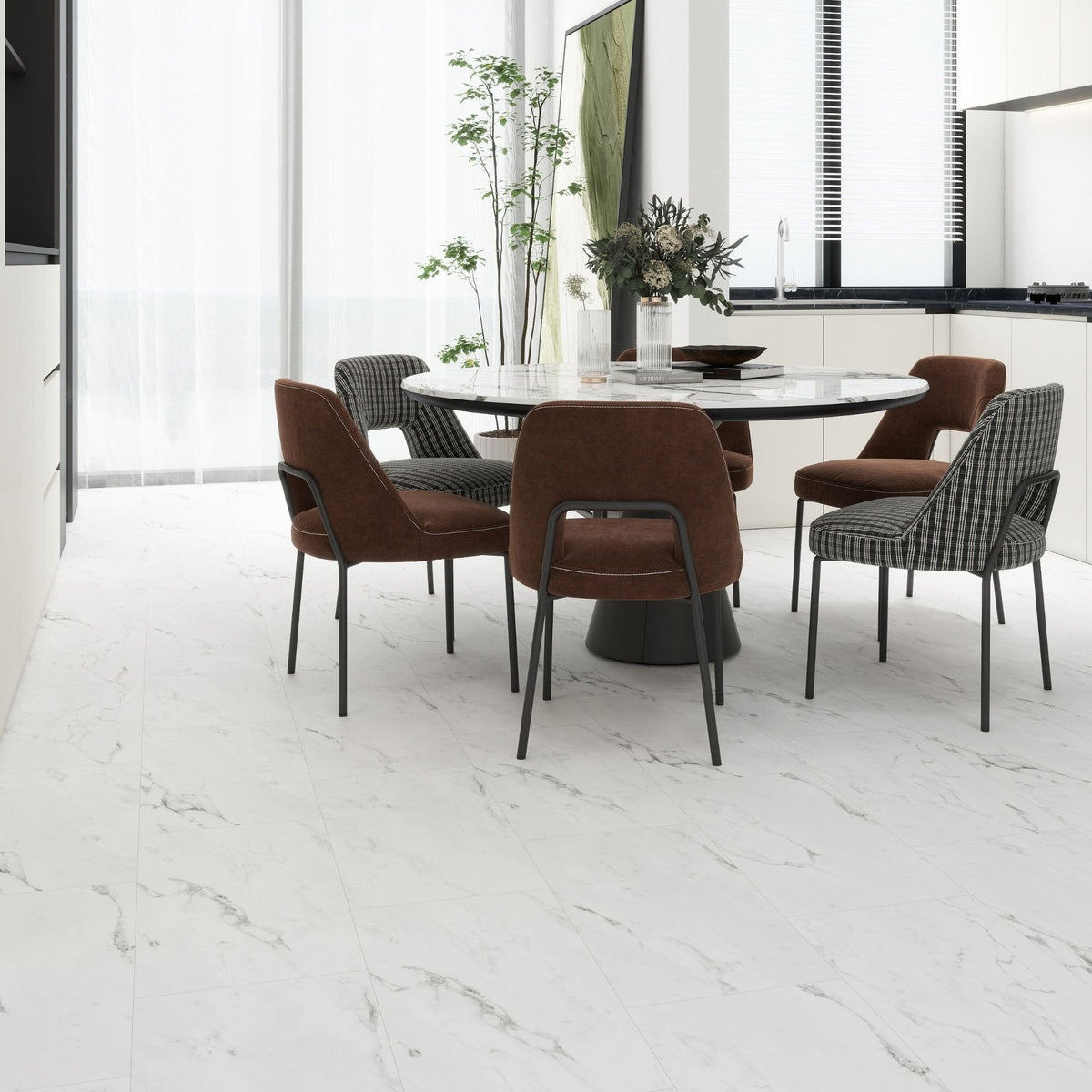 Berlin - SPC Floor Tiles - 600mm x 310mm x 5mm