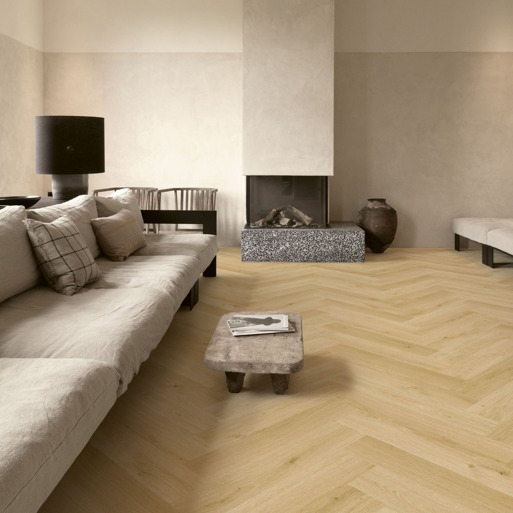 Cardamon Oak Laminate Flooring - IMD8242 - 131mm wide - 8mm thick