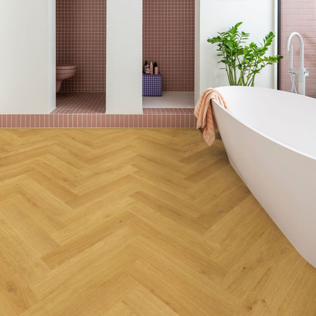 Cumin Oak Laminate Flooring - IMD8247 - 131mm wide - 8mm thick