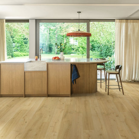 Almond Oak Laminate Flooring – IMU8255 – 190mm Wide – 12mm Thick