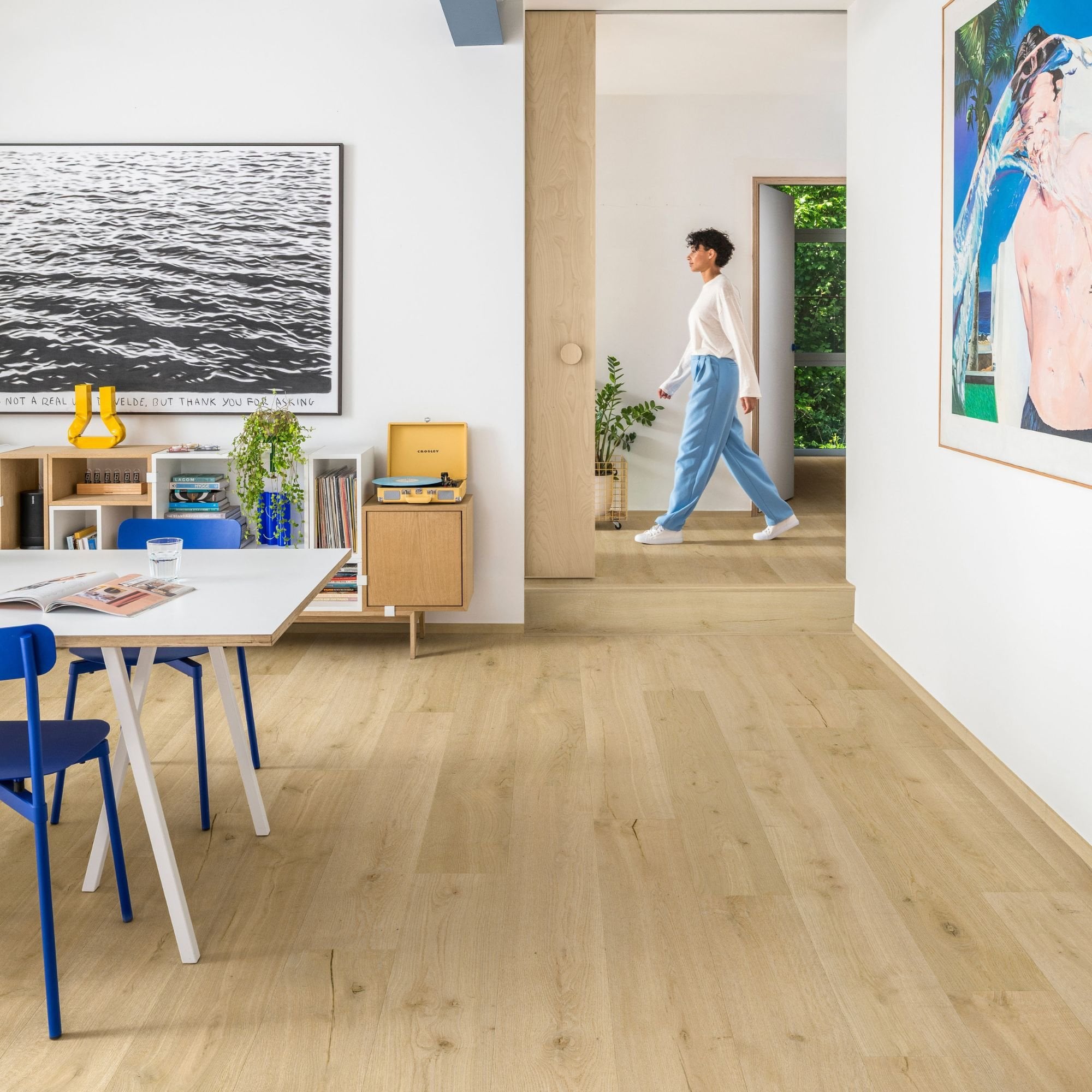 Cotton Oak Laminate Flooring – IMU8254 – 190mm Wide – 12mm Thick