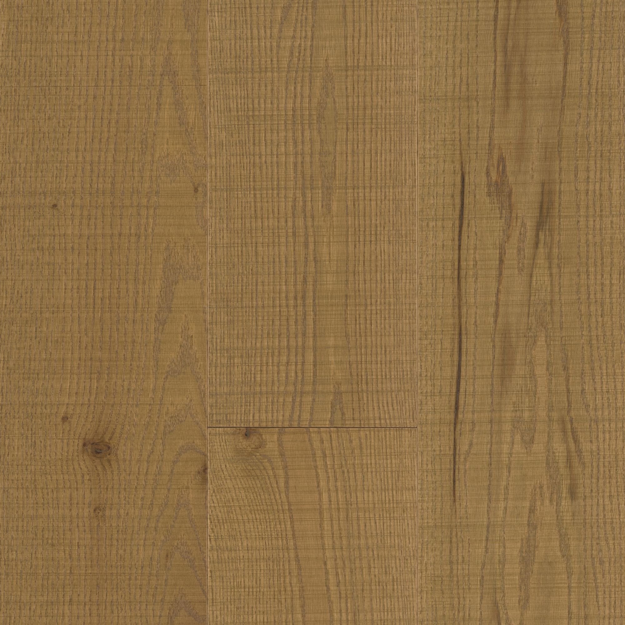 Untamed Grain Oak Engineered Wood Flooring - Brushed & Lacquered - 190mm Wide - AB Grade
