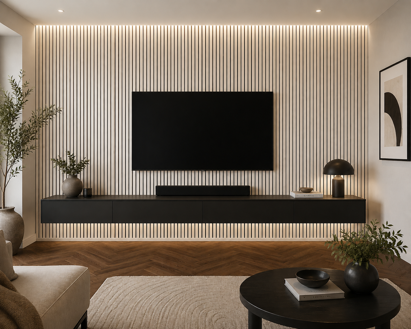 Saint Remy Light Oak Wooden Wall Panelling – 21mm Thick (600mm x 2400mm)