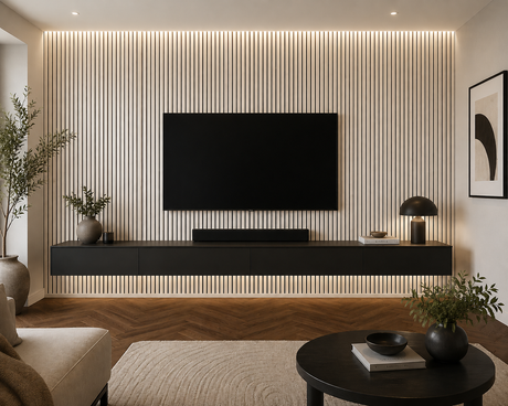 Saint Remy Light Oak Wooden Wall Panelling – 21mm Thick (600mm x 2400mm)