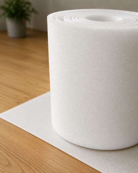 White Foam Underlay – Cut to Size