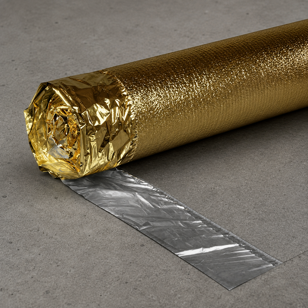 Gold 5mm Foam Underlay – 10m² Rolls
