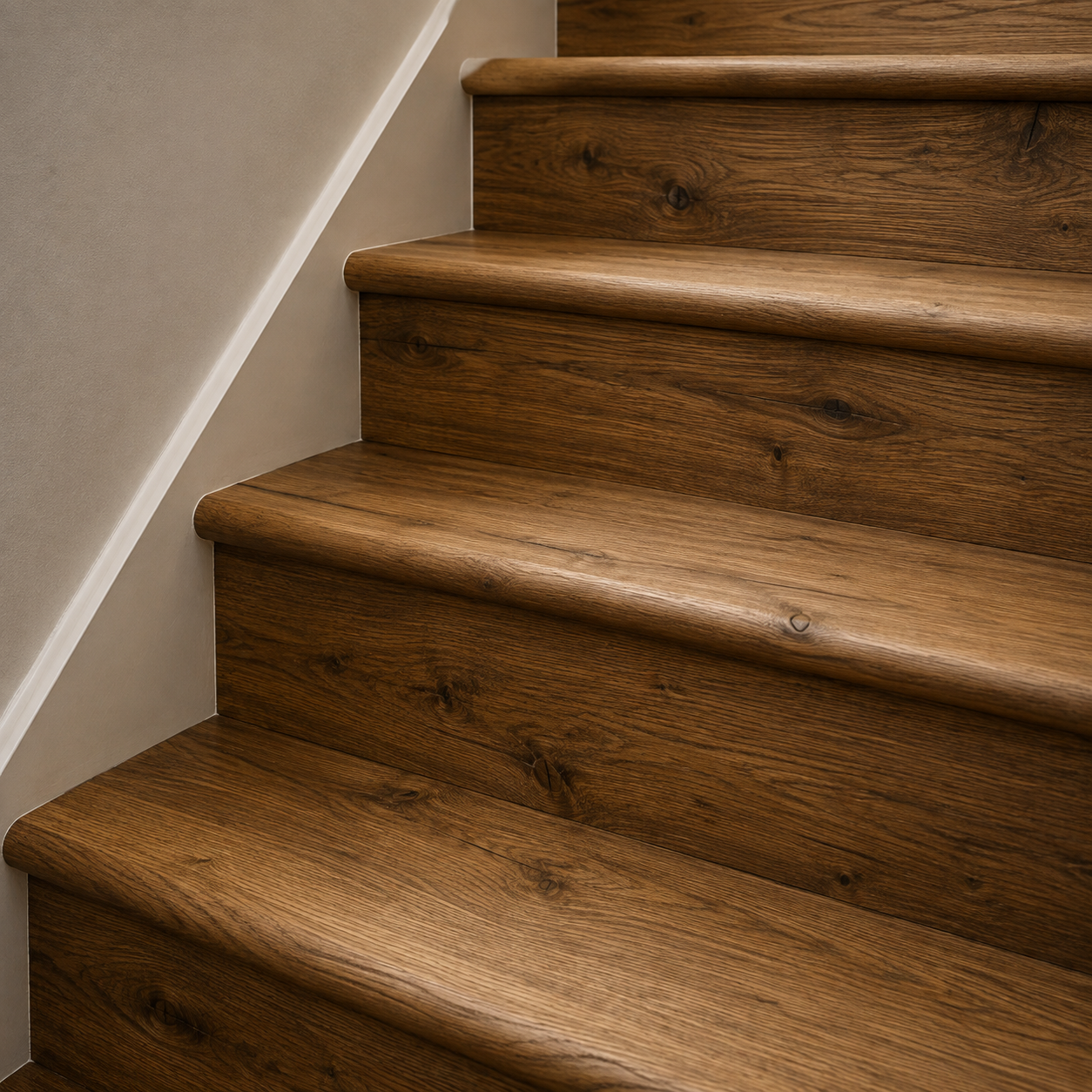 Holborn Smoked Oak Laminate Stair & Riser Set – Single Step