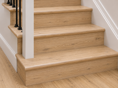 Chelsea Natural Oak Laminate Stair & Riser Set – Single Step