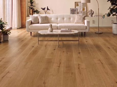 Brushed Oak Engineered Wood Flooring – Brushed & Lacquered – 180mm Wide
