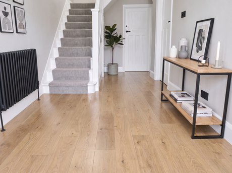 Wide Aleutian Oak Engineered Wood Flooring – Invisible Oiled – 240mm Wide